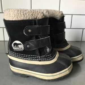 Sorel Boots Toddler Size 7 - Black